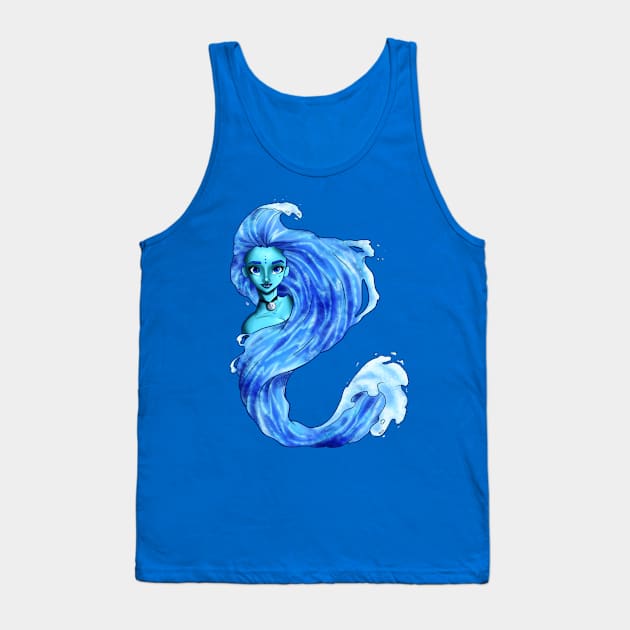 Flowing Tank Top by TehNessa